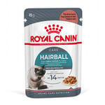 Økonomipakke: 96 x 85 g Royal Canin vådfoder - Hairball Care i sauce