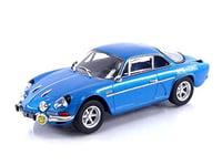 NOREV 1:18 Alpine A110 1600S 1972-Bleu avec Logo latéral Voiture Miniature de Collection, 185307, Blue, 1/18e