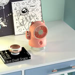 New Cat Spray Small Fan Usb Rechargeable Desktop Fan Mini Small Fan (With