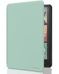 MoKo Case for All-new 7" Kindle Paperwhite (12th Generation-2024) and Kindle Colorsoft Signature Edition 2024, Lightweight Shell Cover with Auto Wake/Sleep for Kindle Paperwhite 2024, Agave Green