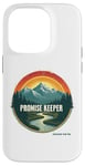 iPhone 14 Pro Vintage Promise Keeper Miracle Worker Christian Case