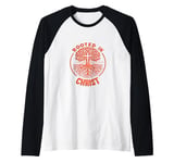 Jesus is my King - Bible Story - Rooted in Christ Raglan Baseball Tee