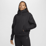 Nike Women's Oversized Hoodie Sportswear Tech Fleece Urheilu BLACK/BLACK