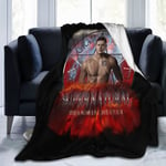 Supernatural Dean Winchester Sexig Sängfilt Fleece Filt Lätt Anti-pilling Flanell Super Mjuk Bekväm Och Lyxig Säng Flanell Fleece Blan 50x40in 125x100cm