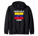 Venezuela Libre Zip Hoodie