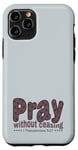 iPhone 11 Pro Pray Without Ceasing, King James Bible KJV Scripture Verse Case