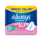 Always Sensitive Normal Ultra Size 1 Sanitary Pads With Wings 14 Pads