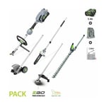 Ego Power+ - Pack outil de jardin multifonction à batterie 56v 4 en 1 Egopower