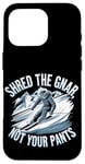 Coque pour iPhone 16 Pro Shred The Gnar, Not Pants Ski de piste