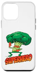 Coque pour iPhone 12 mini Ninja Brocoli Superhero : Défenseur des habitudes saines !