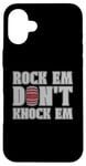 iPhone 16 Plus Rock Em Don't Knock Loves Barrel Horse Riding Barrel Racing Case