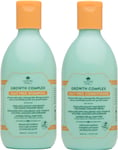 Hair Growth Shampoo & Conditioner Set 2x300ml Sulfate-Free Strengthens, Shines,