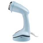 1000W 7 Holes Portable Handheld Garment Steamer Iron Fast Heat Cloths Fabric, Bleu