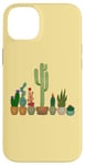 Coque pour iPhone 14 Plus Cactus dans des pots amusants