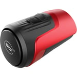 Electrique Sonnette Vélo,Antivol Alarme Fort Electronique Klaxon Vélo, 4 Modes Sonores, usb Rechargeable Batterie, Etanche Avertisseur(noir rouge)