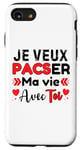 Coque pour iPhone SE (2020) / 7 / 8 veux tu te pacser avec moi demande pacs originale pacsé DUO