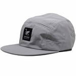 Surf Monkey Casquette strapback réglable imperméable - Classic Jockey Cap - Casquette de baseball pour homme/femme Casquette à 5 panneaux, gris, taille unique