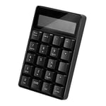 LogiLink ID0200 – Clavier sans Fil (Bluetooth V5.1) avec Calculatrice et écran LCD Noir