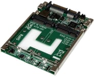 Startech Dual Msata Ssd To 2.5" Sata Raid Adapter Converter