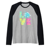 Angler Fish Deep Sea Monster Love Anglerfish Raglan Baseball Tee