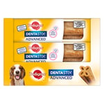 Pedigree Dentastix Advanced - Ekonomipack: medelstora hundar 9 x 80 g