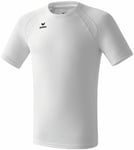 Erima Uni T-shirt Performance pour enfant, Blanc 140 cm (11 ans), 808202