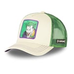 Casquette Homme & Femme Joker, Casquette Trucker DC Comics, Original et Authentique, Vert, Beige, Violet, Taille TU