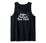 Coffee Mascara Real Estate Agent Tank Top