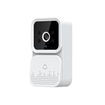 (White) S6 Smart Visual Doorbell Wireless Hd Camera Infrared Alarm Security D