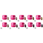 Base One - UV Gel - Cat Eye - 12 Pack - 5 gram - Silcare multifärg