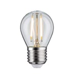 Paulmann Ampoule LED 28691 à Filament en Forme de Goutte 2,6 W Transparent 2700 K E27, Plastique, 2 W