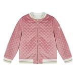 veste neuve lili gaufrette 6 ans vieux rose epaisse  fourree reversite PROMO