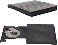 Portable USB CD DVD Drive USB 3.0, Low Noise, External DVD Drive for Laptop / PC