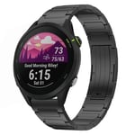 Garmin Forerunner 255 klockarmband i titan - Svart