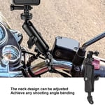 360°Motorcycle Bike Camera Holder Stable Adjustable Camera Bracket For Motor REL