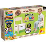 CHAISE MONTESSORI TOY BOX CHAISE PORTE-JEUX PAR LISCIANI