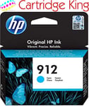 HP 912 cyan ink cartridge for HP OfficeJet 8015 All-in-One Printer