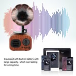 New Mini Retro BT Smart Speaker Portable Loudspeaker Music Player For Desktop La