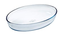 Ô cuisine Plat à four ovale en verre borosilicate 35 X 24 cm