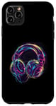 iPhone 11 Pro Max Headphones Music DJ House Dance Club Music Headphones Techno Case