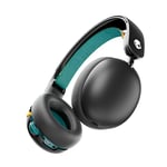 Skullcandy Grom Over-Ear Wireless Headphones for Kids, 45 Hr Battery, Volume-Limiting, Works with iPhone Android and Bluetooth Devices - Black
