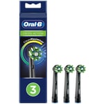 Borsthuvud Oral-B Cross Action Black 3 st