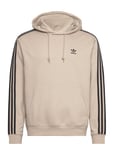 Adicolor Classics 3-Stripes Hoodie Tops Sweat-shirts & Hoodies Hoodies Beige Adidas Originals