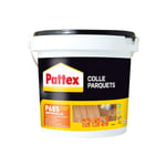 PATTEX Colle Parquets P685 - Colle polymère pour tout type de parquet et longueur de lame - Convient sur sols chauffants, assure un collage élastique puissant et durable - Seau 16 kg