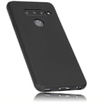 mumbi Coques de TPU compatible avec LG V40 ThinQ, s'adapter, noir