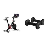 Original Peloton Bike | Indoor Stationary Exercise Bike with Immersive 22” HD Touchscreen & Light Weights | Set of Two Sweat-Proof Weights with Nonslip Grip