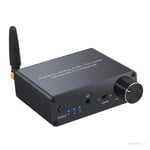 predolo Convertisseur numérique vers analogique 192 kHz, convertisseur optique vers RCA Récepteur Bluetooth 5.0 avec adaptateur audio réglable en volume pour