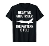 Aviation Negative Ghost Rider Pattern Is Full Gift T-Shirt