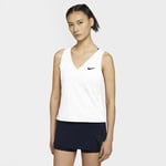 Nike W Nkct Victory Tank Padel-vaatteet WHITE/BLACK