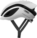 ABUS GameChanger Racing Bike Helmet - Aerodynamic Cycling Helmet with Optimal Ventilation for Men and Women - Movistar 2020, Polar White, Size M